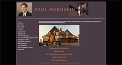 Desktop Screenshot of maruskin.com
